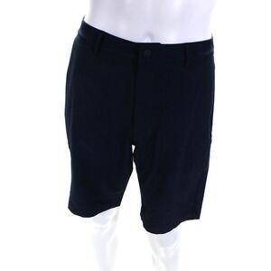 X Cuts Mens Venture COZ Flat Front 9" Golf Shorts Pacific Blue Size 34